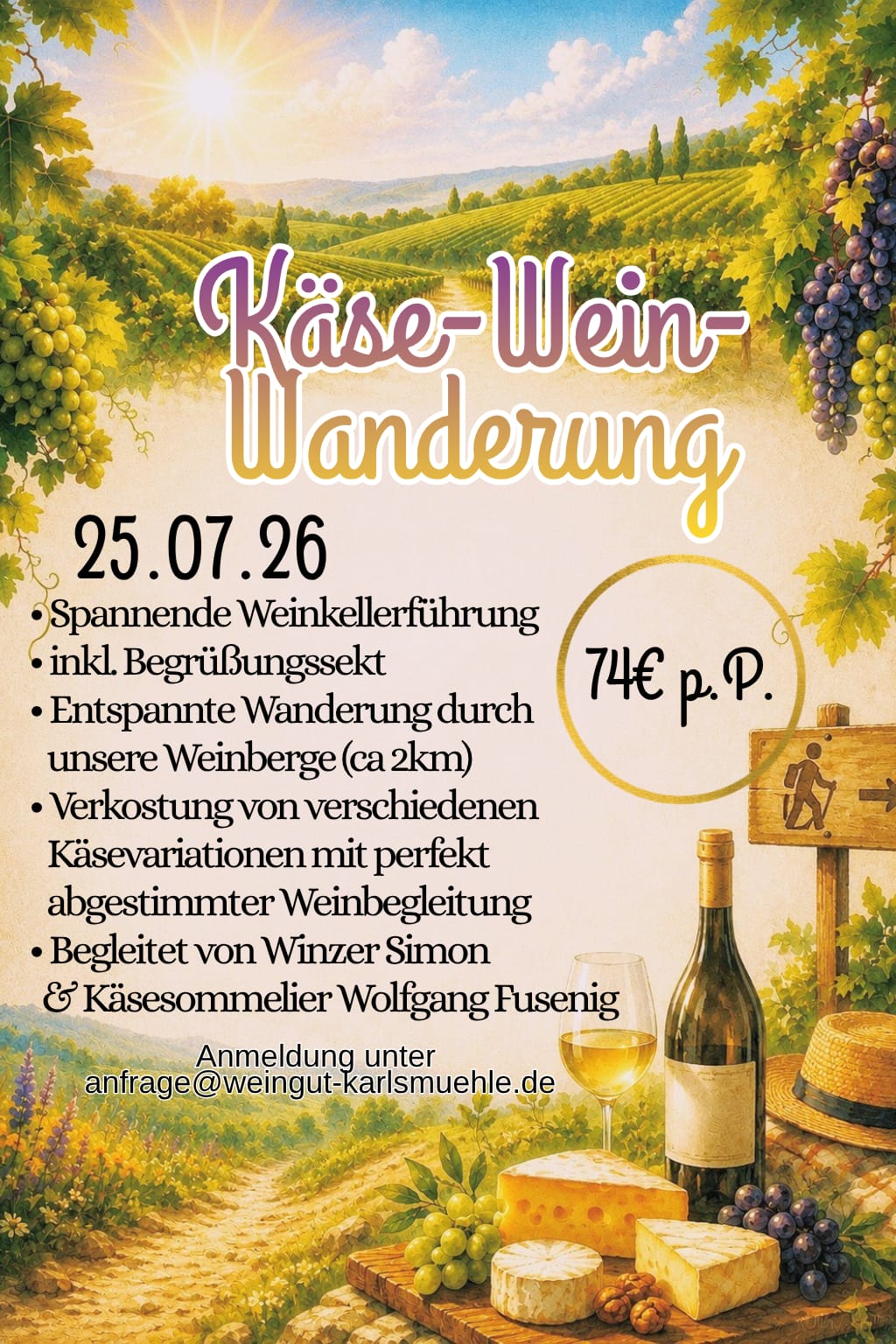 Wein Kase Wandrung